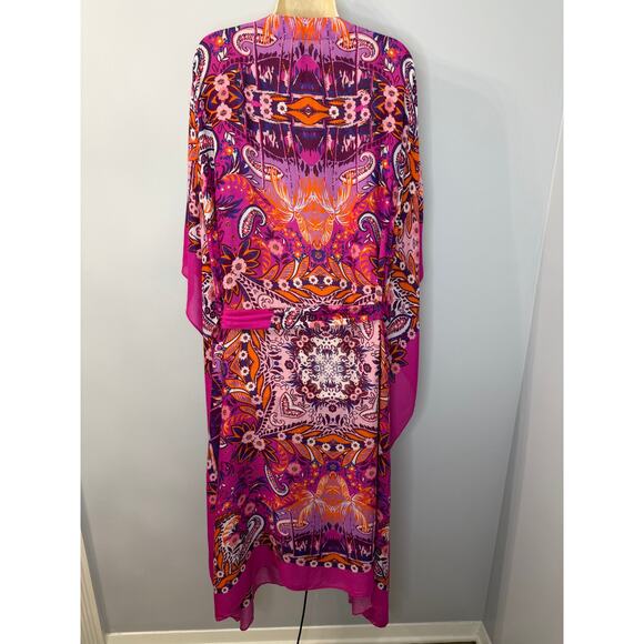 Anthropologie The Moselle Robe Kimono Cover up Beach Vacation Coastal O/S - Picture 15 of 15